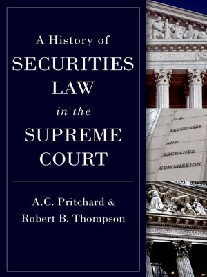 cover image of A History of Securities Law in the Supreme Court